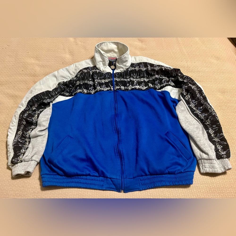 Vintage 80s Members Only Abstract Sweatshirt Pullover Sz Large